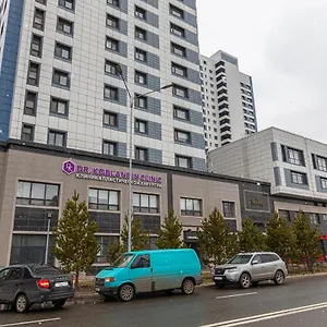 уютный апартамент 21-этаж Highvill Park-2 Астана